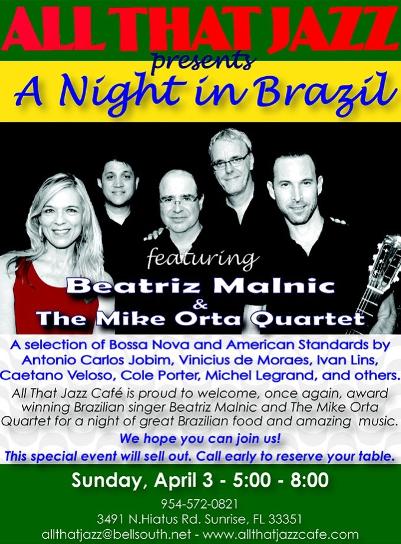 Bossa Nove Concert in Sunrise, Florida